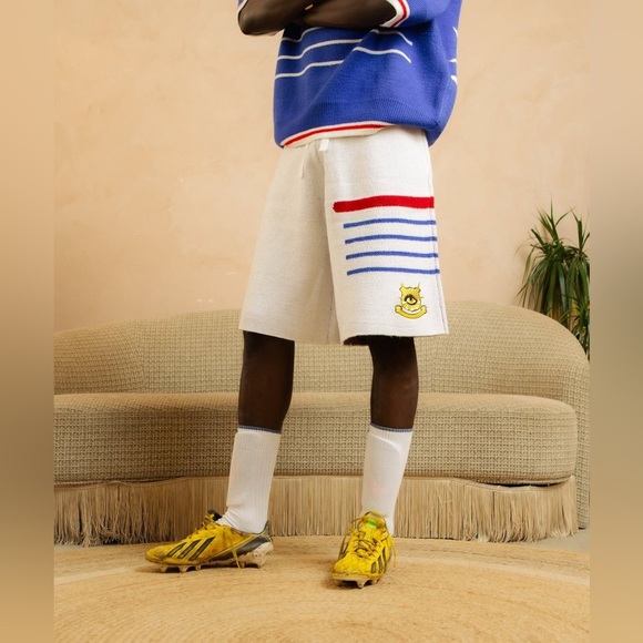 HOUSE OF ERRORS Knitted Football Shorts Size Small VGUC - Picture 2 of 6